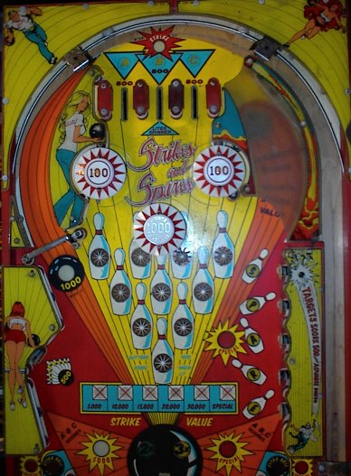 Strikes and Spares Playfield 1